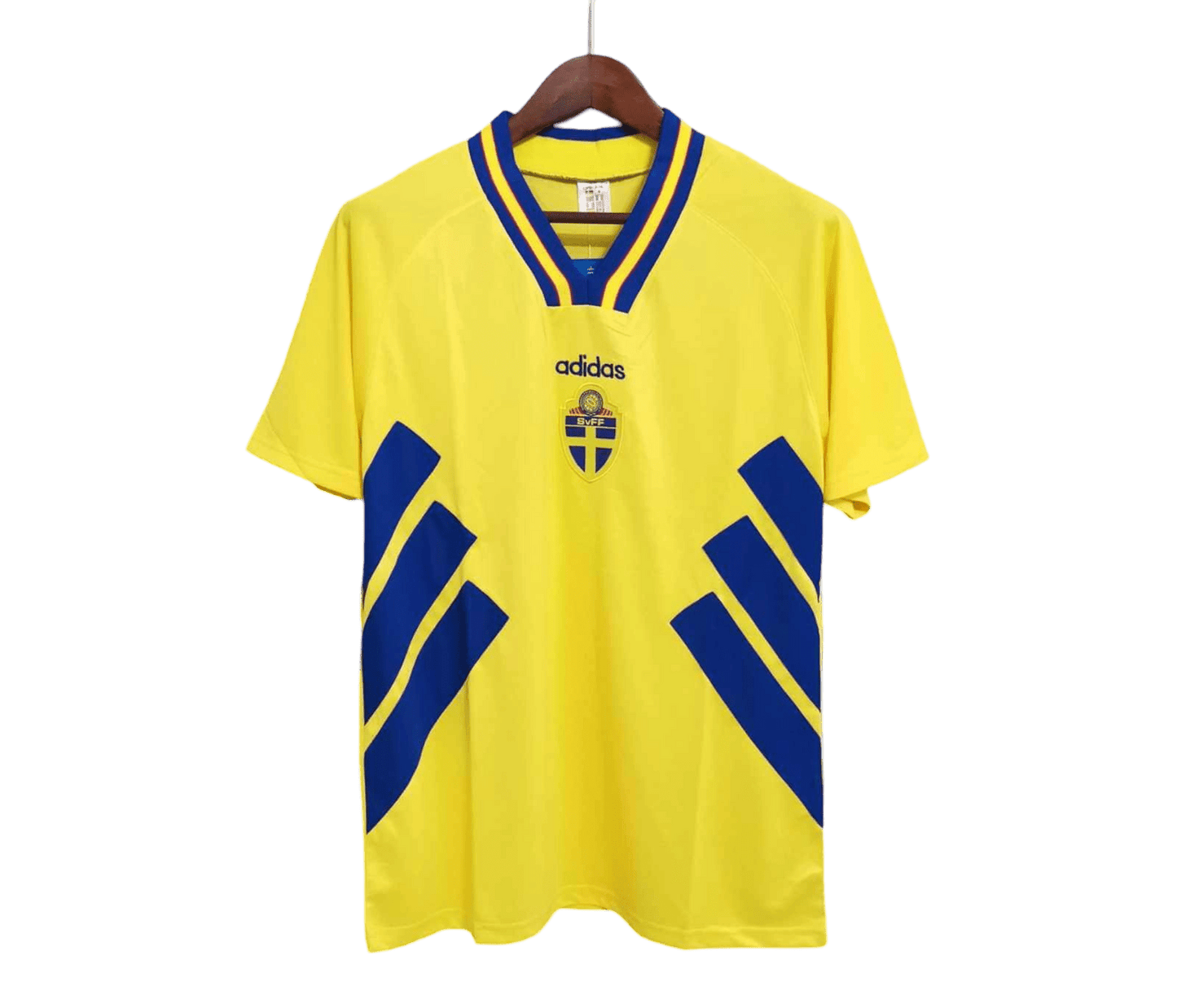 1994/1995 Sweden Yellow Home Retro Kit - ClassicKits433 - GovintageJersey