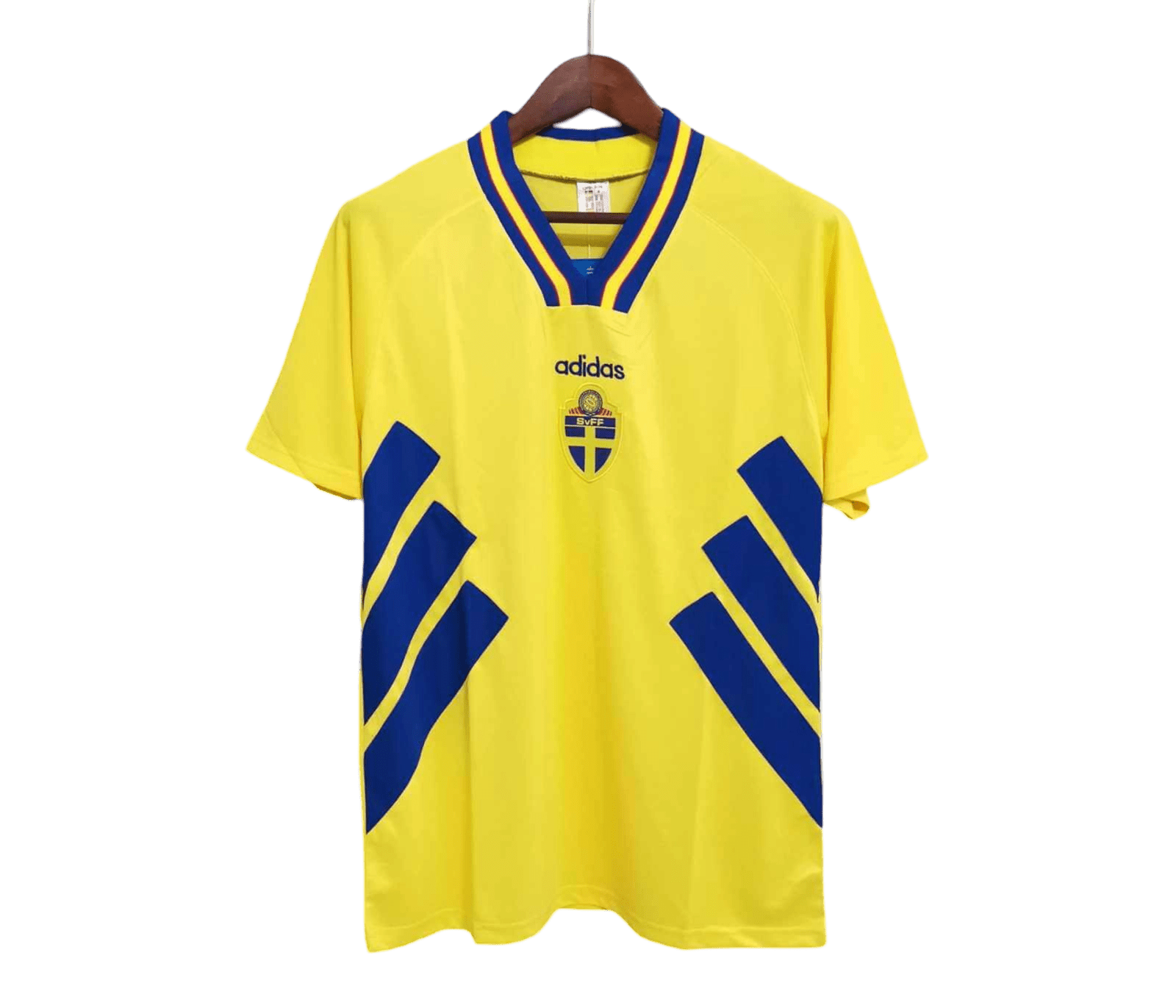 1994/1995 Sweden Yellow Home Retro Kit - ClassicKits433 - GovintageJersey