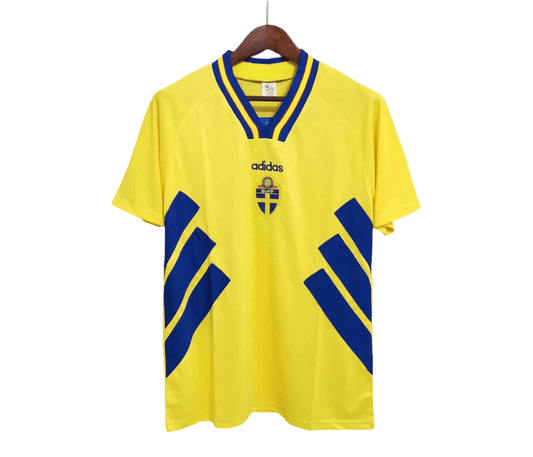 1994/1995 Sweden Yellow Home Retro Kit - ClassicKits433 - GovintageJersey