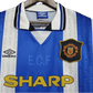 1994/1996 Manchester United SHARP - Blue & White Third Retro Kit - ClassicKits433 - GovintageJersey