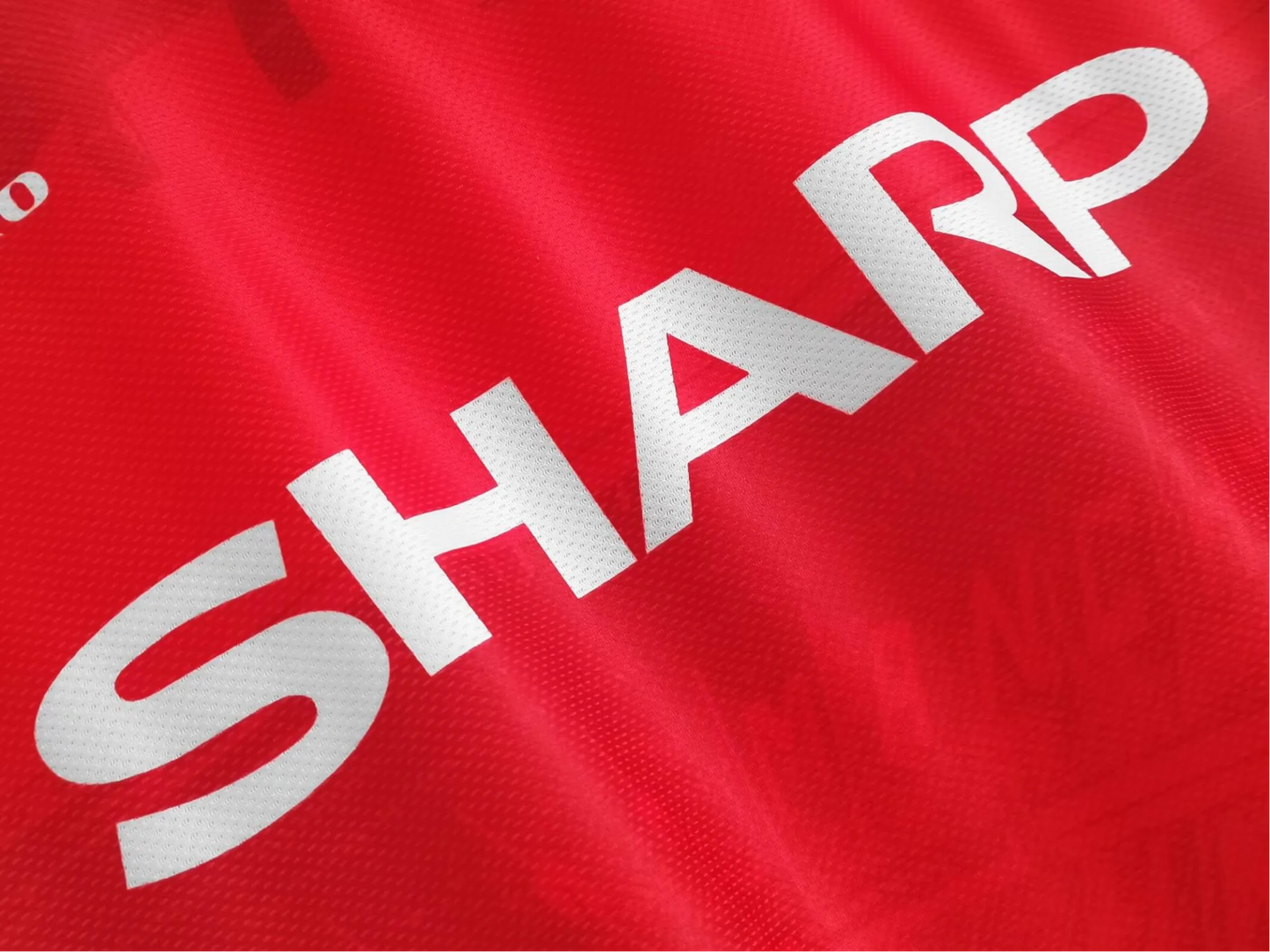 1994/1996 Manchester United SHARP - Home Retro Kit – Long Sleeve - ClassicKits433 - GovintageJersey