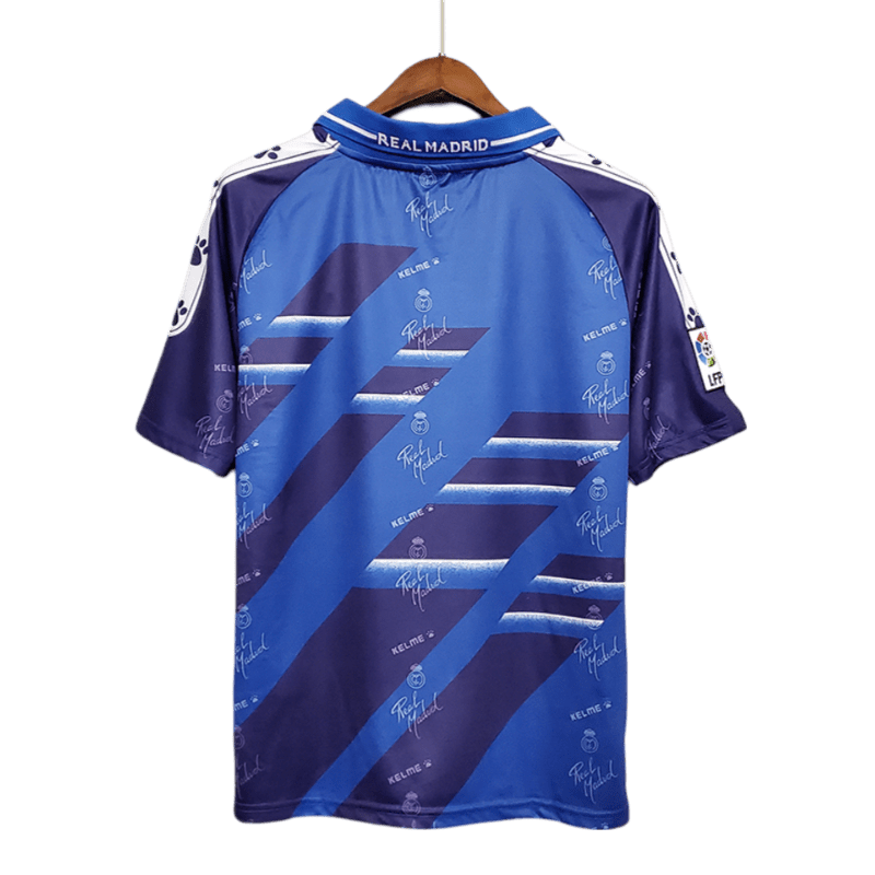 1994/1996 Real Madrid Teka Blue Away Retro Kit - ClassicKits433 - GovintageJersey