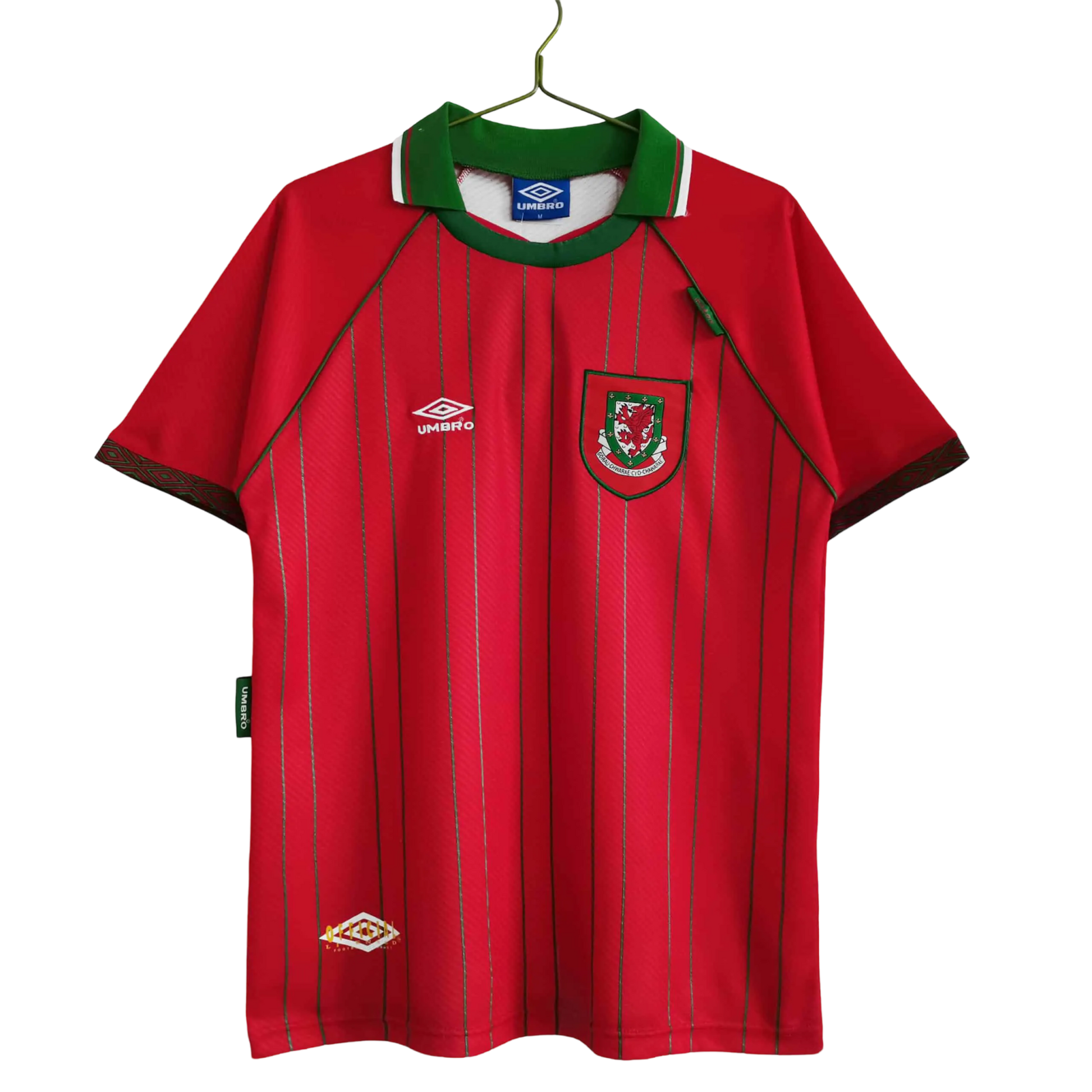 1994/1996 Wales - Home Retro Kit - GovintageJersey