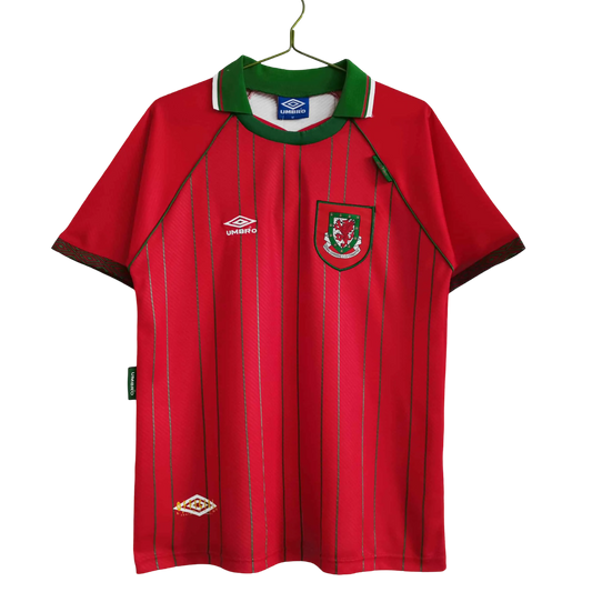 1994/1996 Wales - Home Retro Kit - GovintageJersey