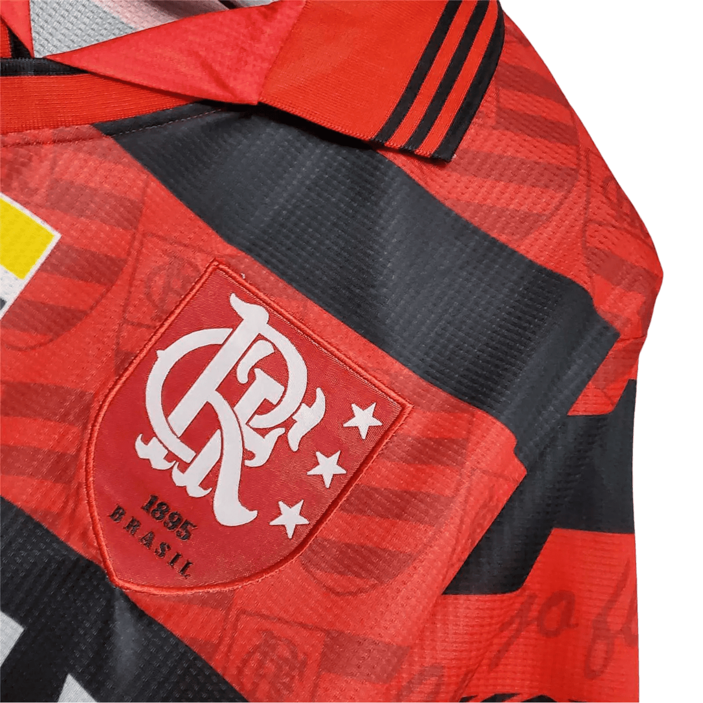 1995 Flamengo Fc LUBRAX - Home Retro Jersey - GovintageJersey