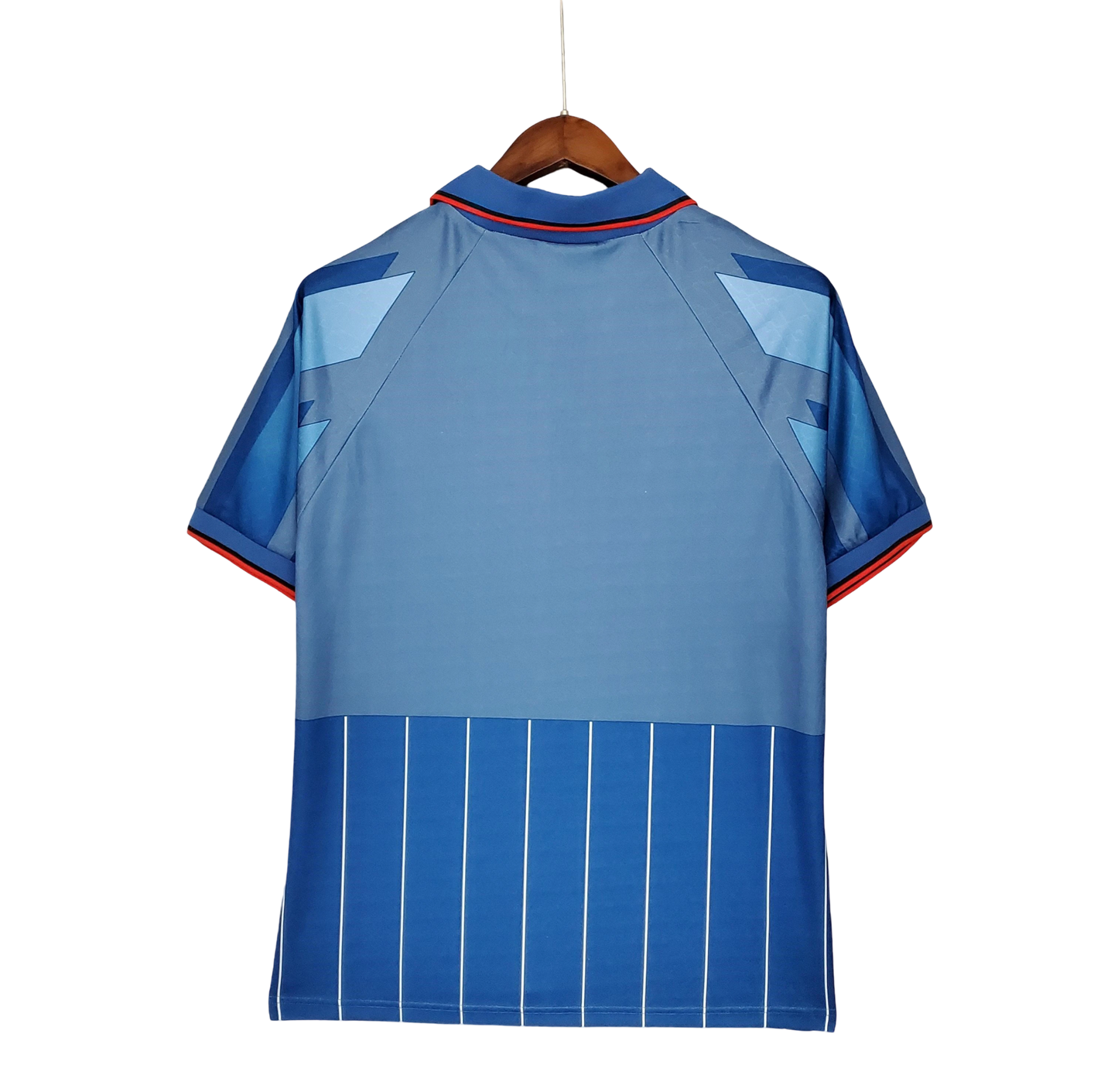 1995/1996 AC Milan Retro Jersey - Blue Third Kit & OPEL Edition at GoVintageJersey Store