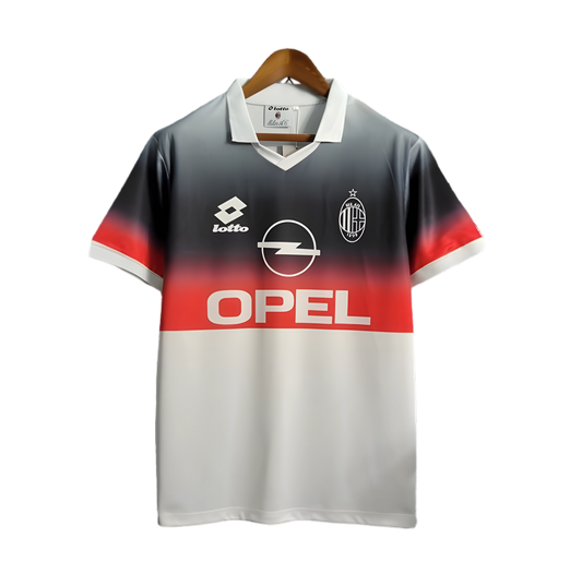 1995/1996 AC Milan Retro Kit - OPEL & Training Edition at GoVintageJersey Store