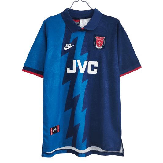 1995/1996 Arsenal JVC Blue Away Retro Kit - ClassicKits433 - GovintageJersey