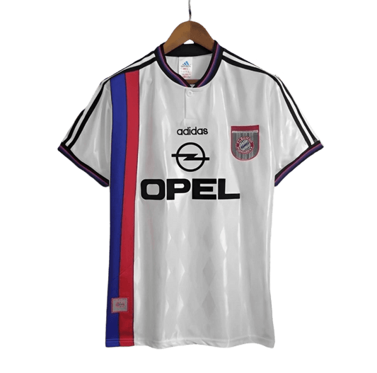 1995/1996 Bayern Munich Opel Away Retro Kit - ClassicKits433 - GovintageJersey