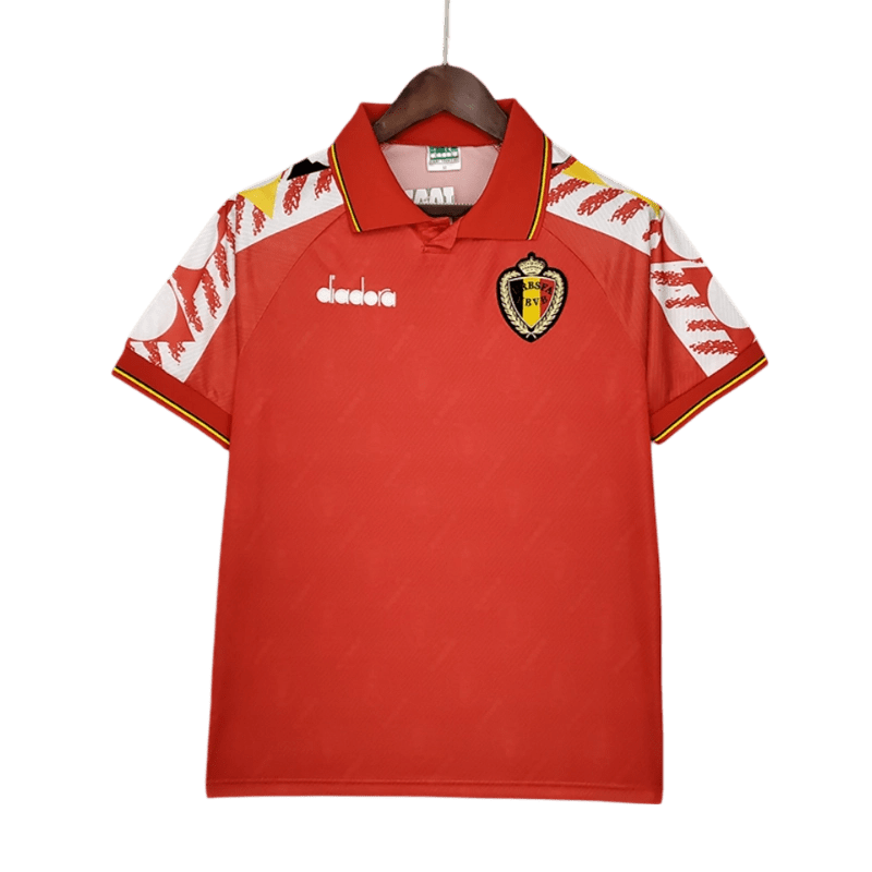 1995/1996 Belgium Home Retro Kit - ClassicKits433 - GovintageJersey