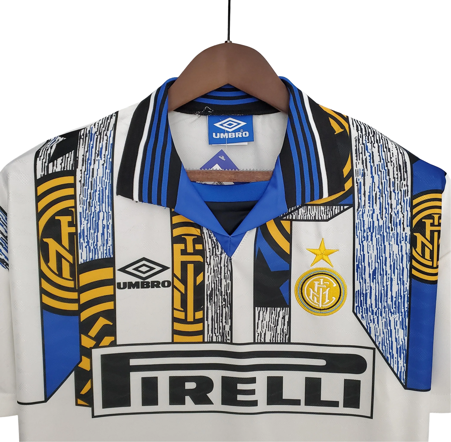 1995/1996 Inter Milan PIRELLI Away Retro Kit - ClassicKits433 - GovintageJersey