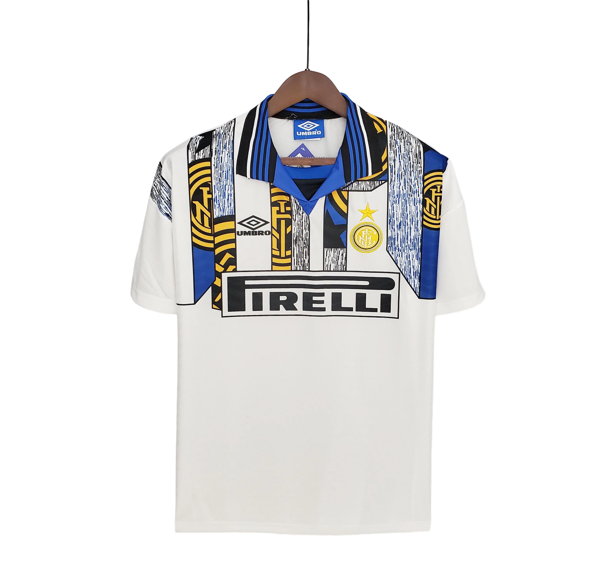 1995/1996 Inter Milan PIRELLI Away Retro Kit - ClassicKits433 - GovintageJersey