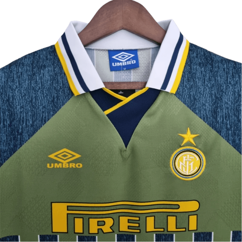 1995/1996 Inter Milan PIRELLI Third Retro Kit - ClassicKits433 - GovintageJersey