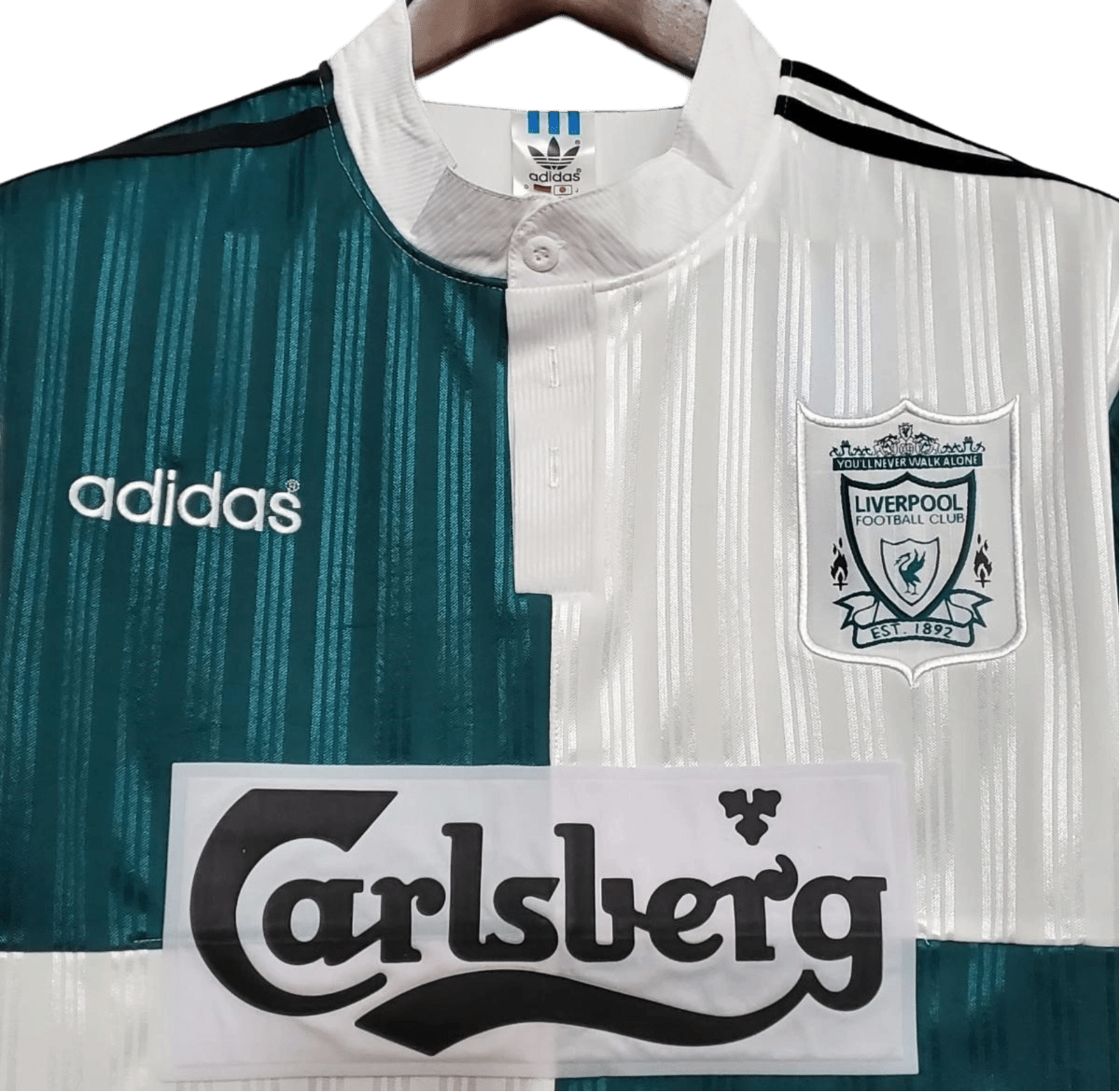 1995/1996 Liverpool Carlsberg Away Retro Kit - ClassicKits433 - GovintageJersey