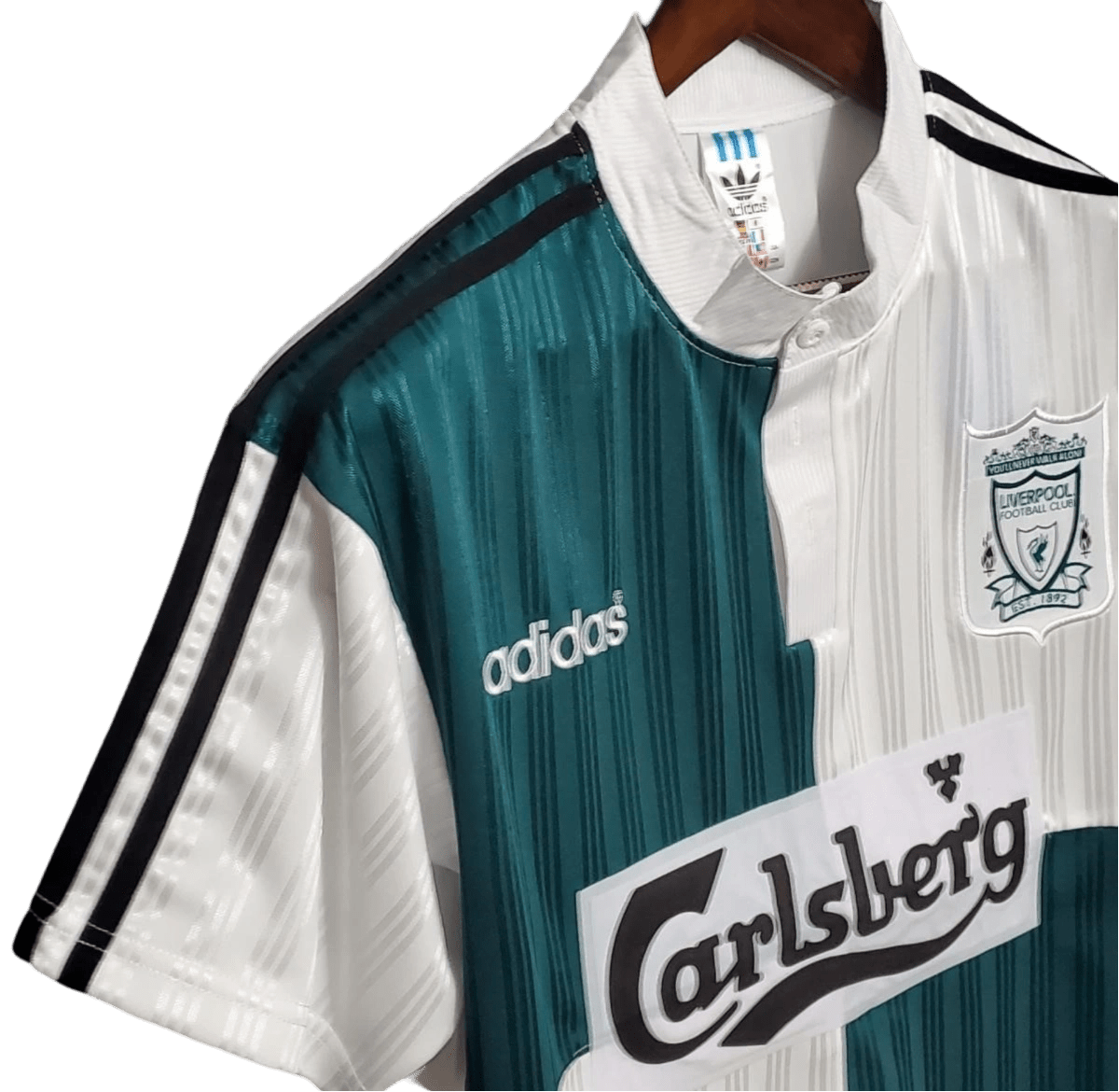 1995/1996 Liverpool Carlsberg Away Retro Kit - ClassicKits433 - GovintageJersey