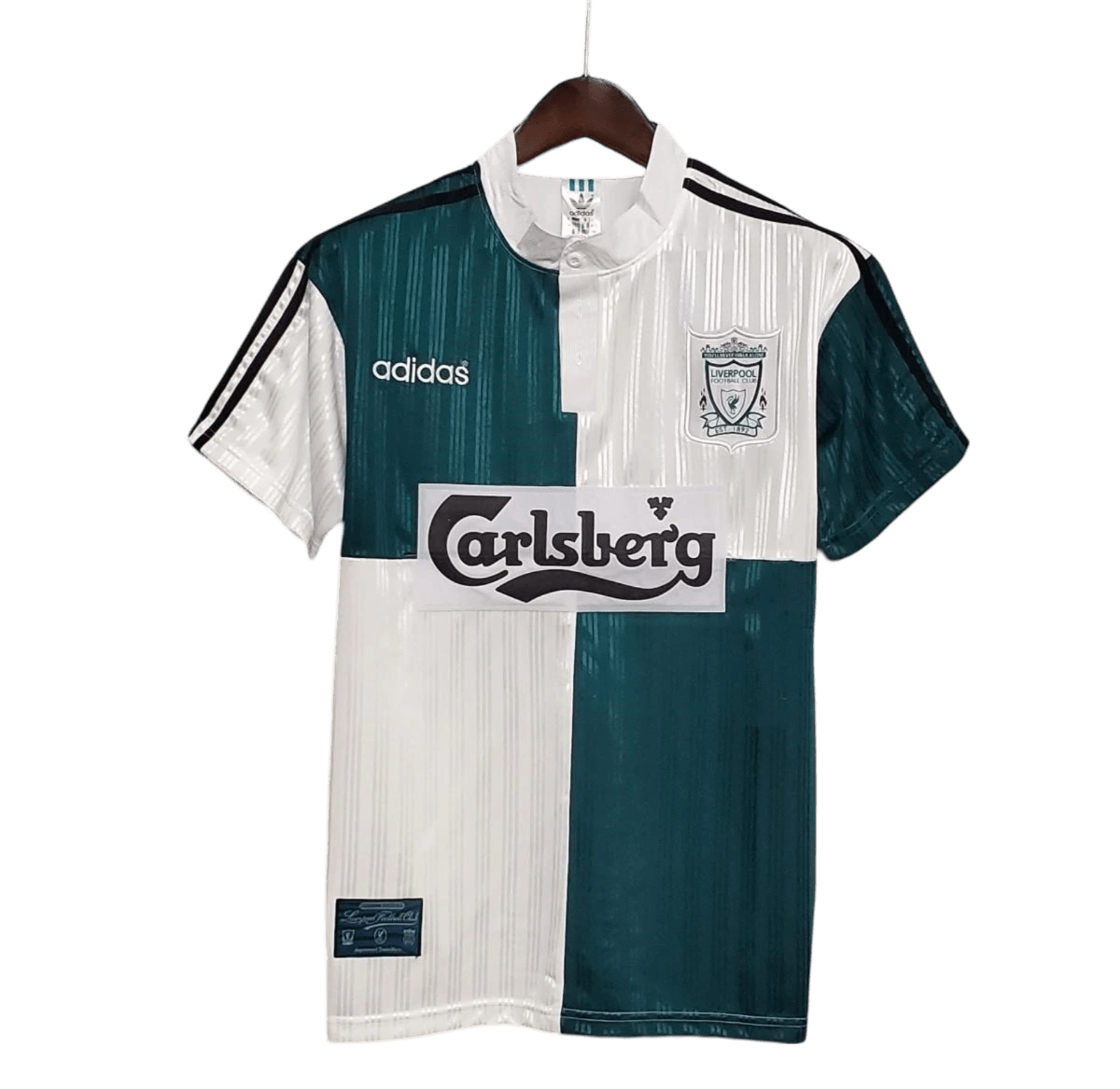 1995/1996 Liverpool Carlsberg Away Retro Kit - ClassicKits433 - GovintageJersey