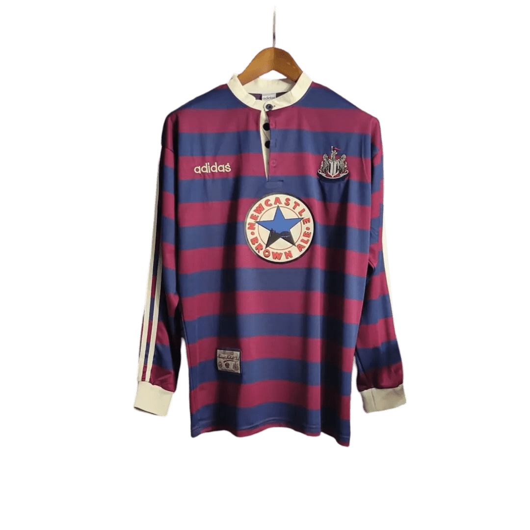 1995/1996 Newcastle Utd Away Retro Kit - Long sleeve - ClassicKits433 - GovintageJersey