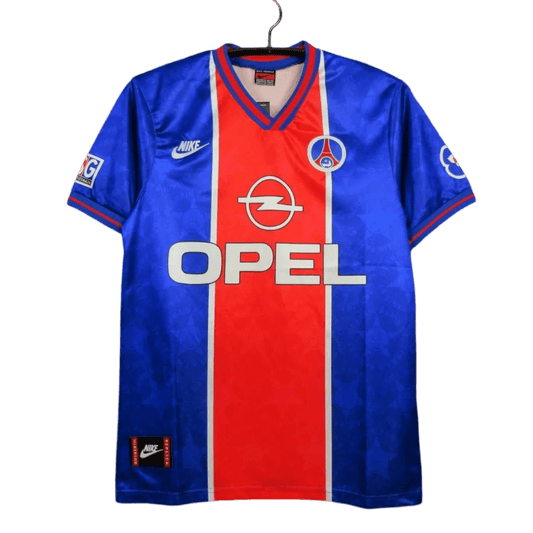 1995/1996 PARIS SAINT GERMAIN OPEL - Home Retro Jersey - GovintageJersey