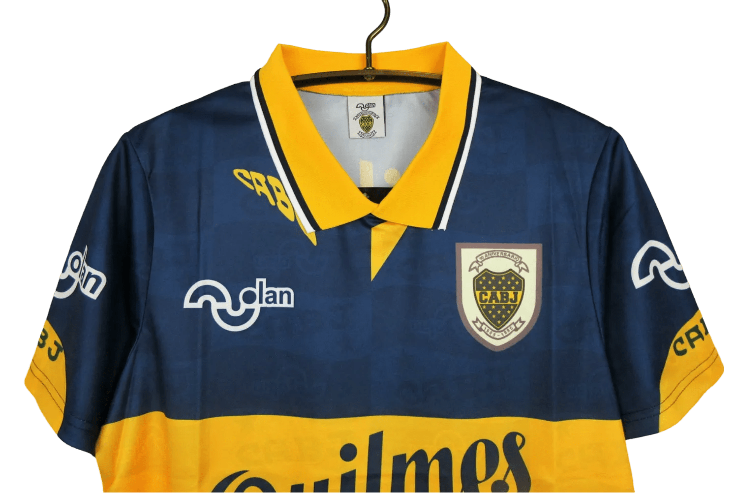 1995/1997 Boca Juniors Quilmes - Home Retro Jersey - GovintageJersey