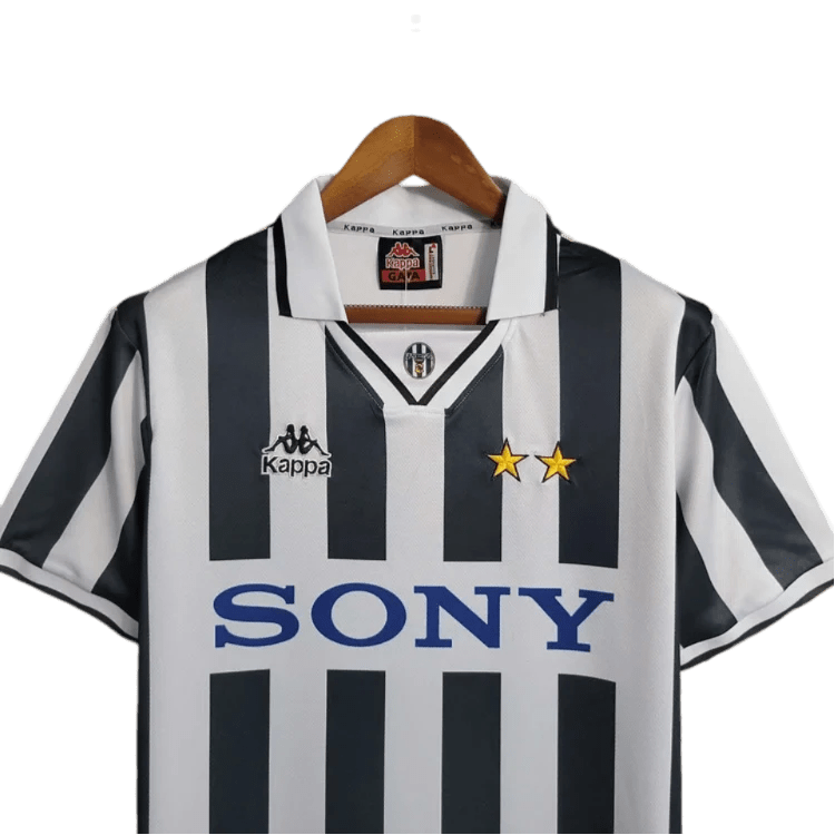 1995/1997 Juventus SONY Home Retro Jersey - GovintageJersey