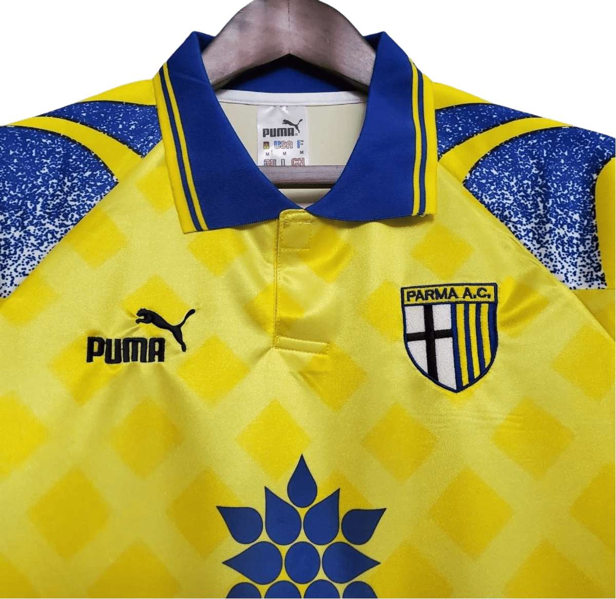 1995/1997 Parma Calcio PARMALAT Away Retro Kit - ClassicKits433 - GovintageJersey