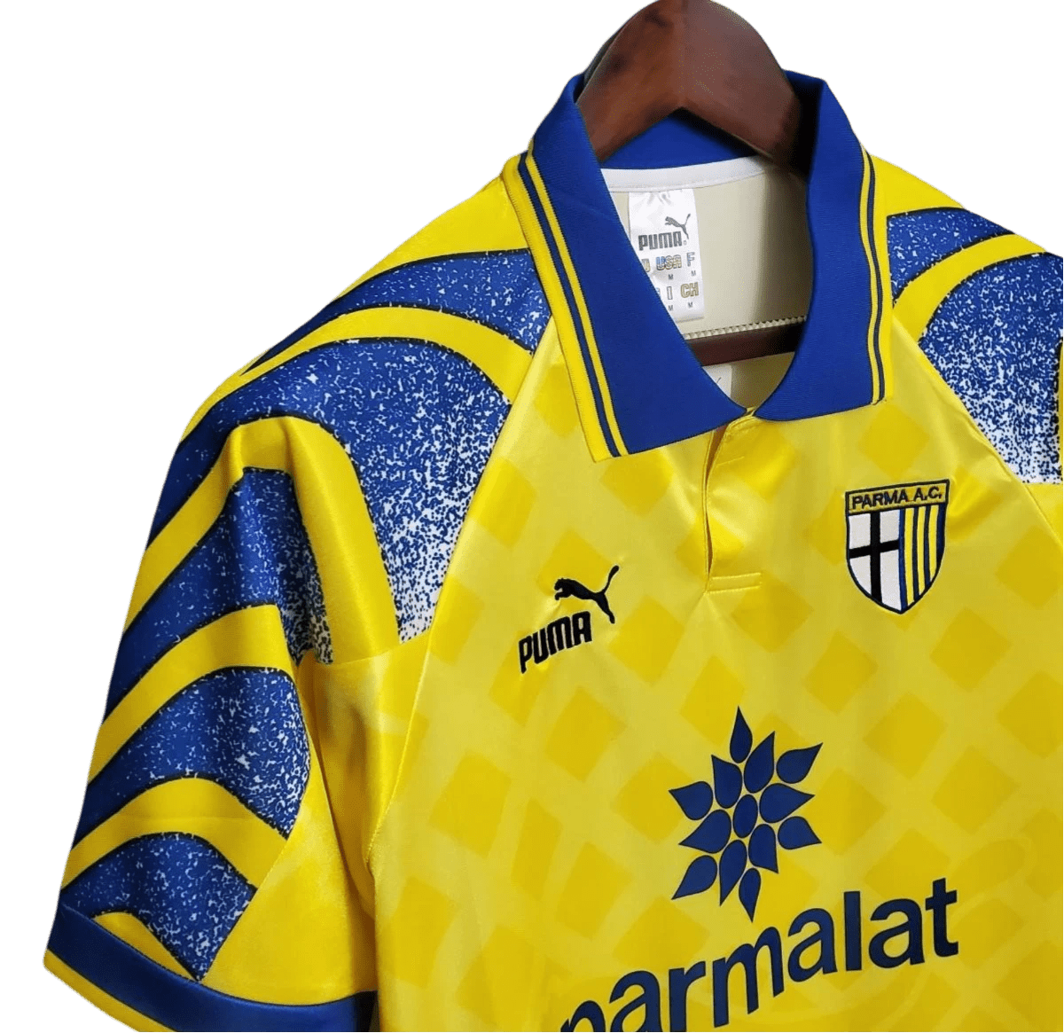 1995/1997 Parma Calcio PARMALAT Away Retro Kit - ClassicKits433 - GovintageJersey