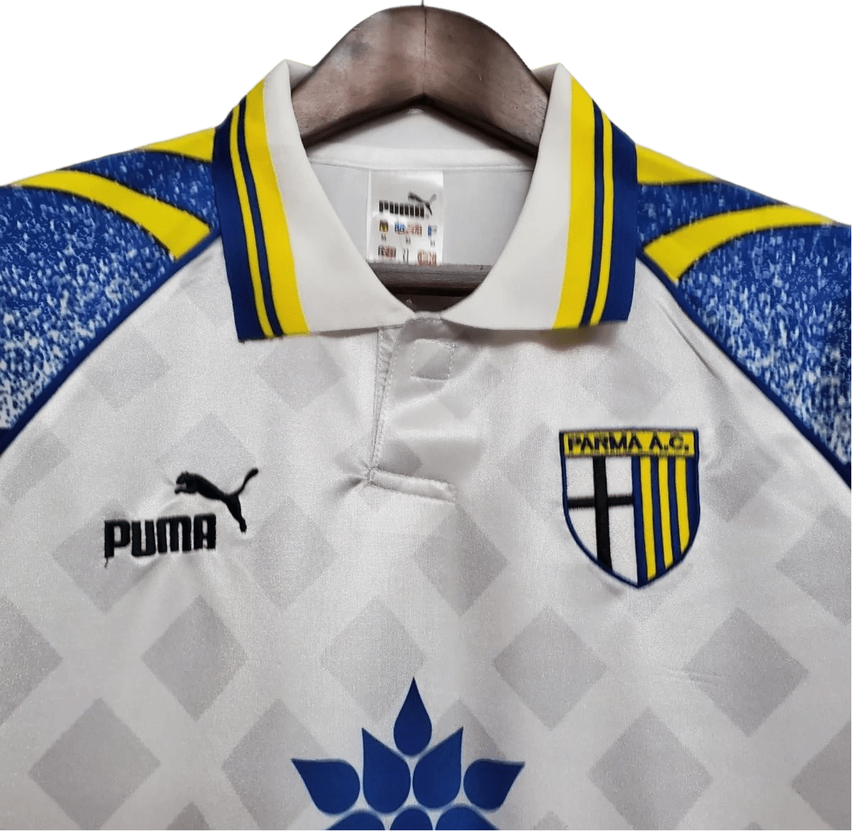 1995/1997 Parma Calcio PARMALAT Home Retro Kit - ClassicKits433 - GovintageJersey