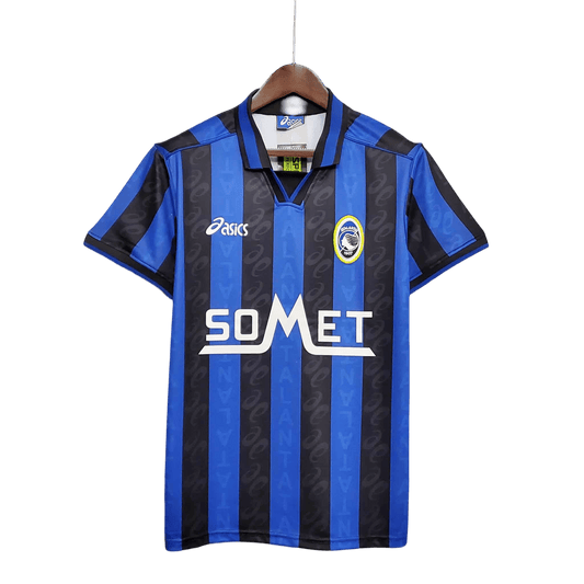 1996/1997 Atalanta Bergame SOMET ASICS Home Retro Kit - ClassicKits433 - GovintageJersey