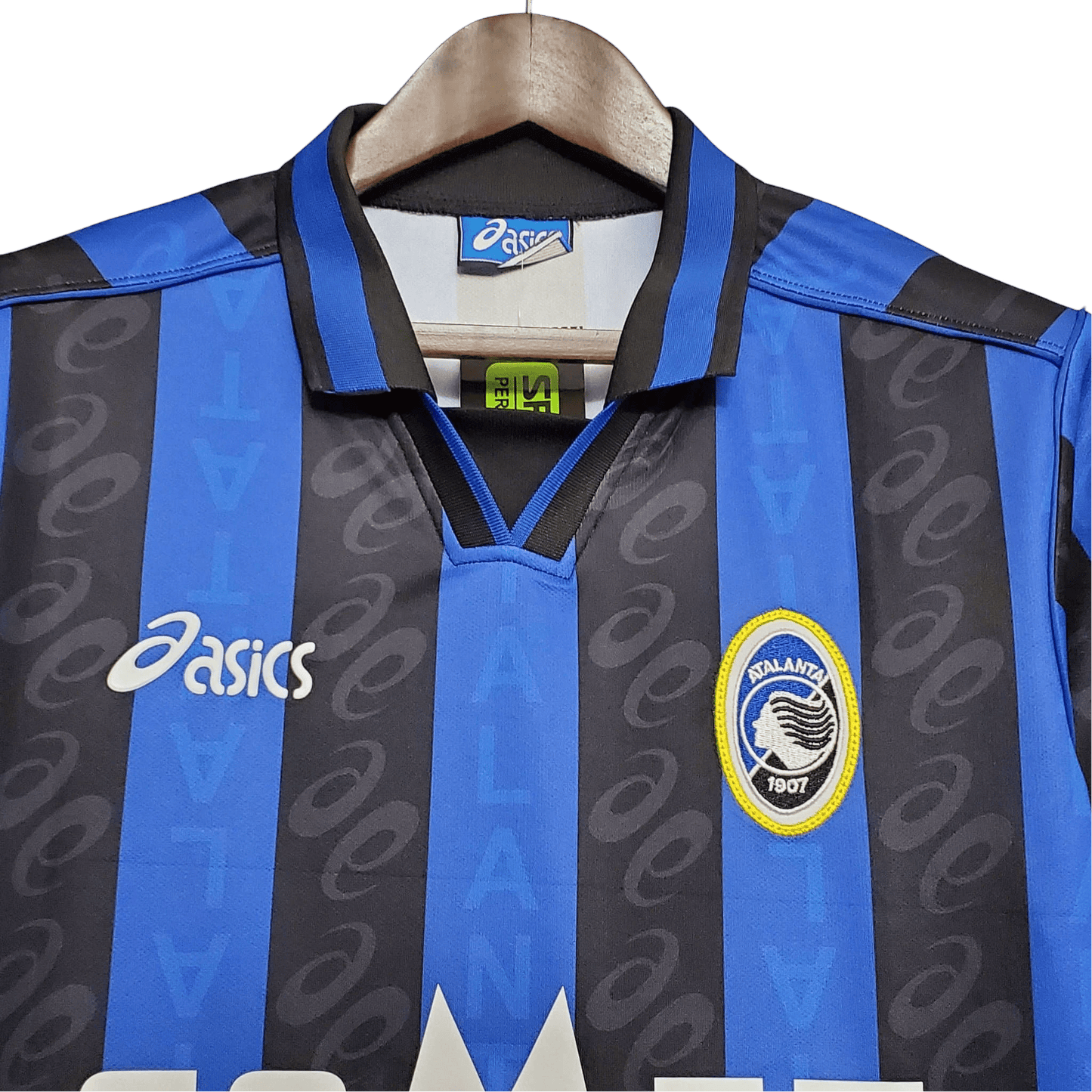 1996/1997 Atalanta Bergame SOMET ASICS Home Retro Kit - ClassicKits433 - GovintageJersey