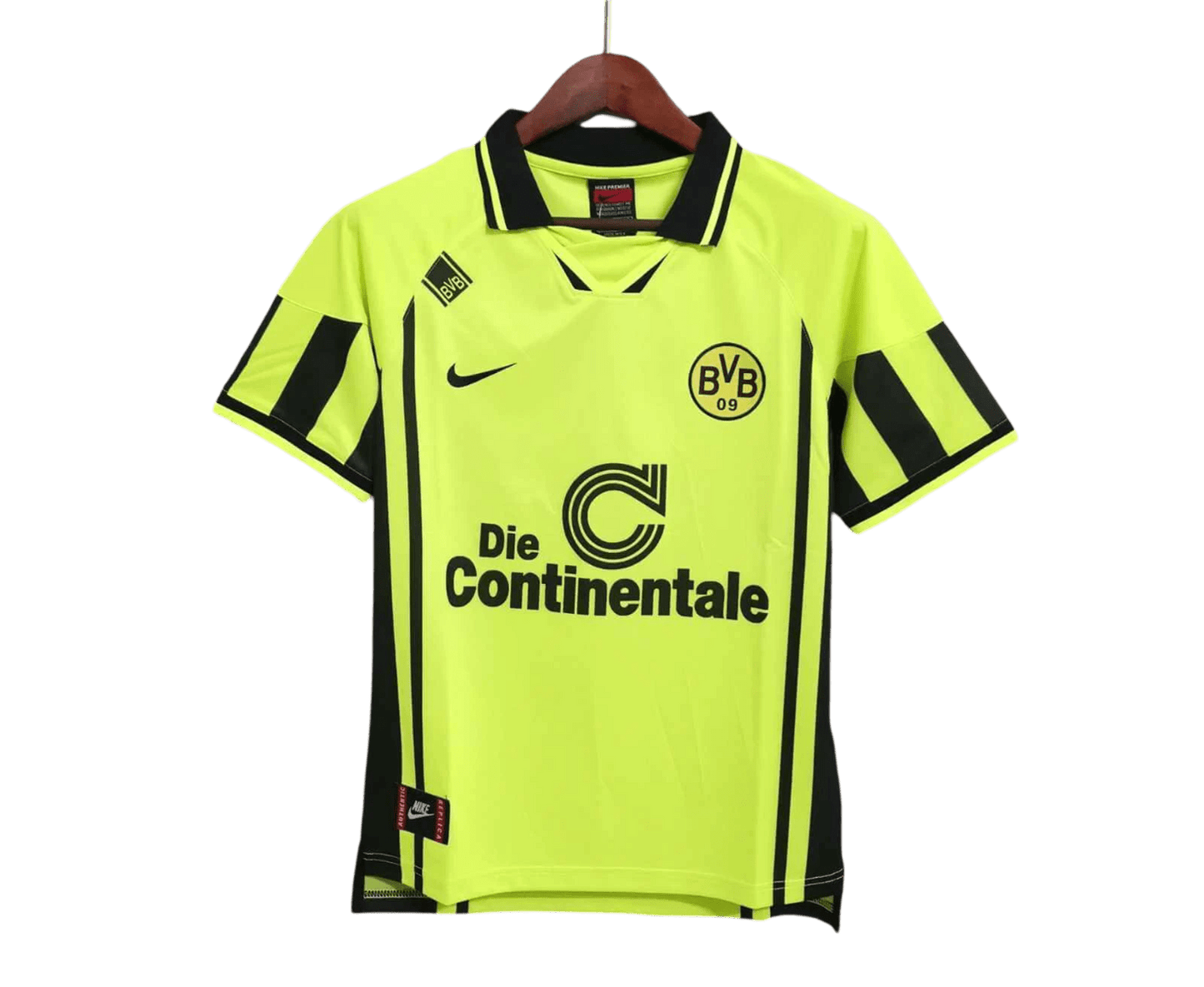 1996/1997 Borussia Dortmund Continentale Home Retro Kit - ClassicKits433 - GovintageJersey