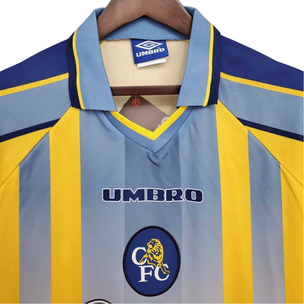 1996/1997 Chelsea Coors - Yellow Away Retro Kit - ClassicKits433 - GovintageJersey