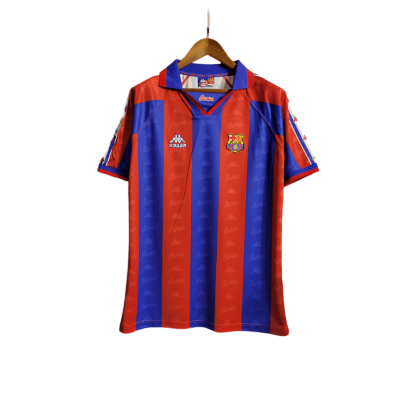 1996/1997 FC Barcelona Home Retro Kit - ClassicKits433 - GovintageJersey