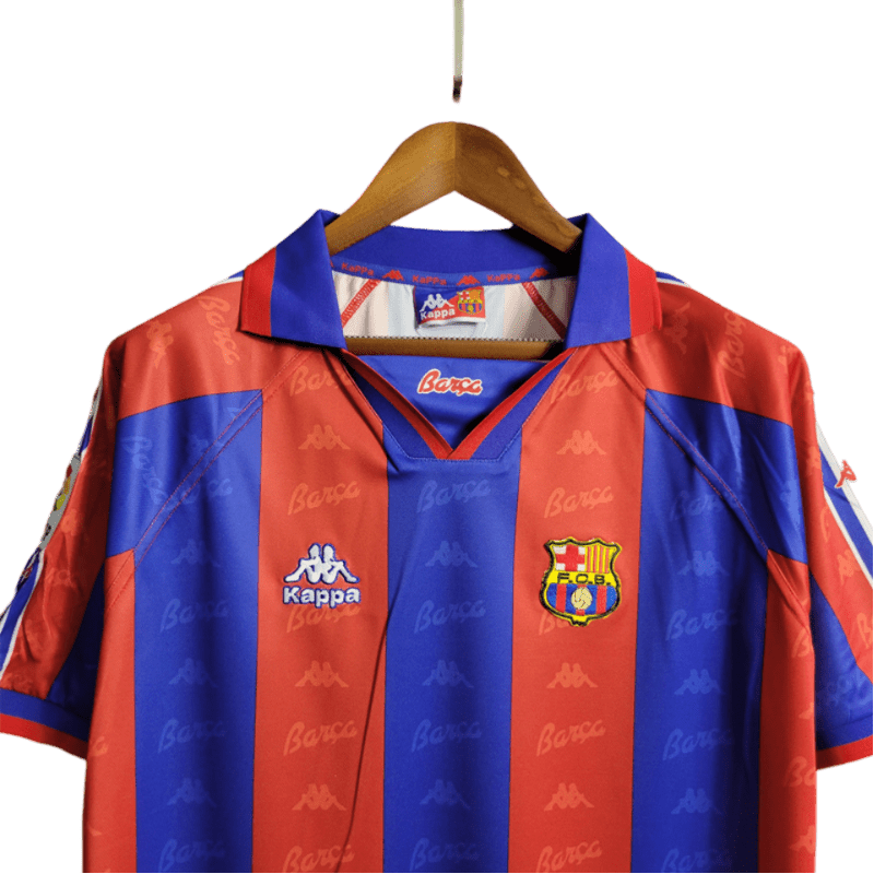 1996/1997 FC Barcelona Home Retro Kit - ClassicKits433 - GovintageJersey