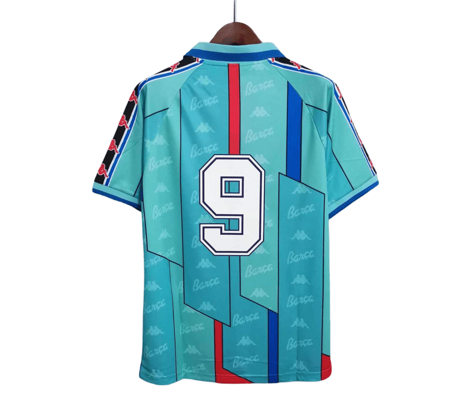 1996/1997 FC Barcelona Turquoise Retro Kit - ClassicKits433 - GovintageJersey