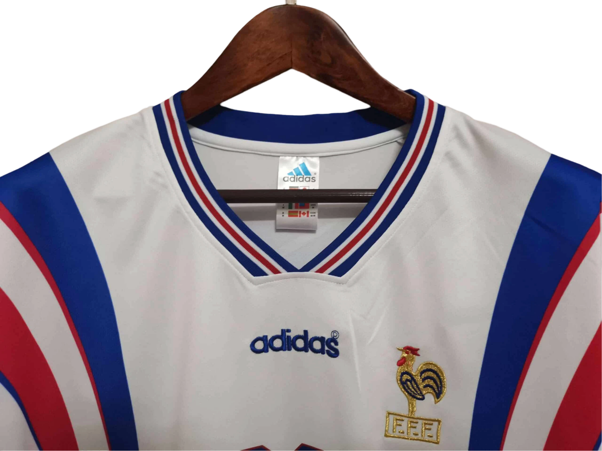 1996/1997 France Away Retro Jersey - GovintageJersey