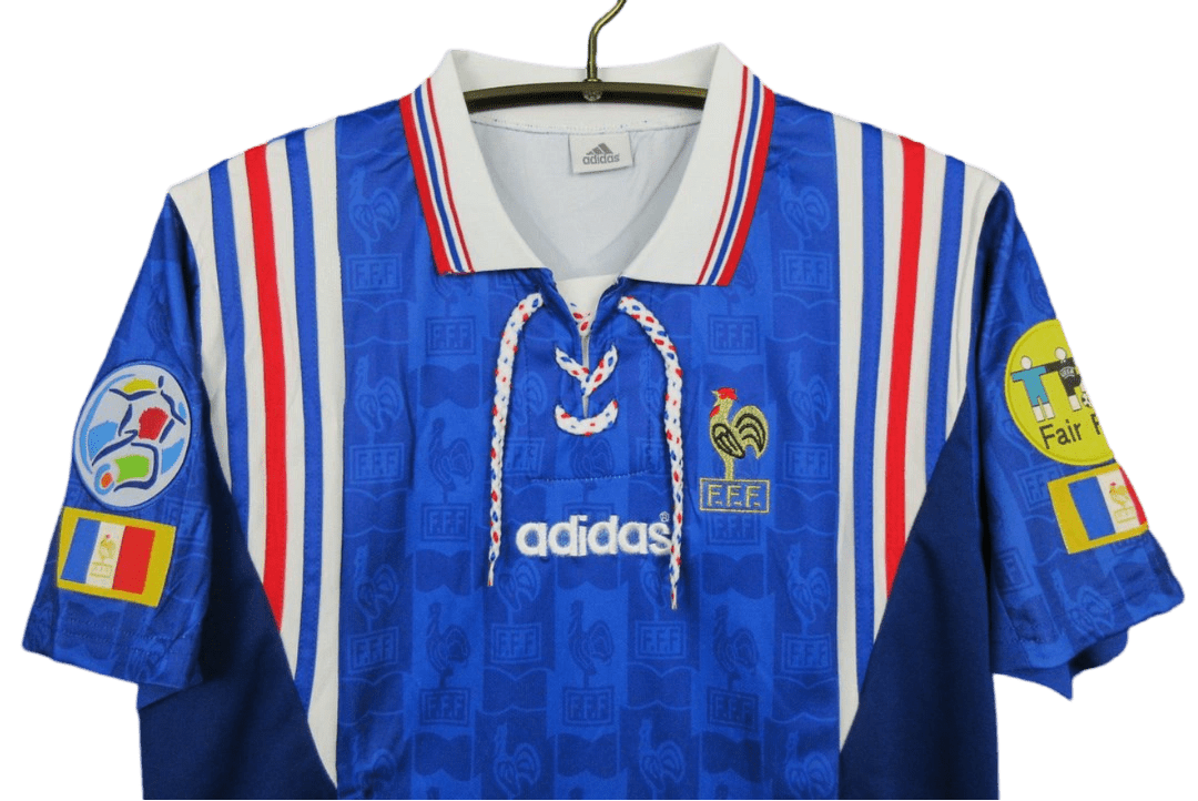 1996/1997 France Home Retro Jersey - GovintageJersey