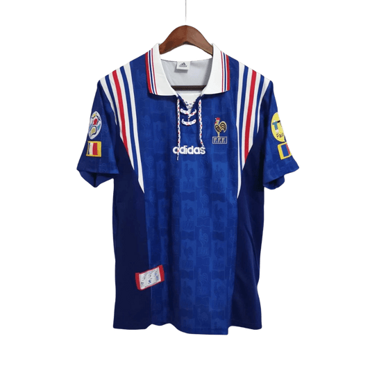 1996/1997 France Home Retro Jersey - GovintageJersey