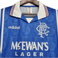 1996/1997 Glasgow Rangers McEwans Lager Home Kit - ClassicKits433 - GovintageJersey