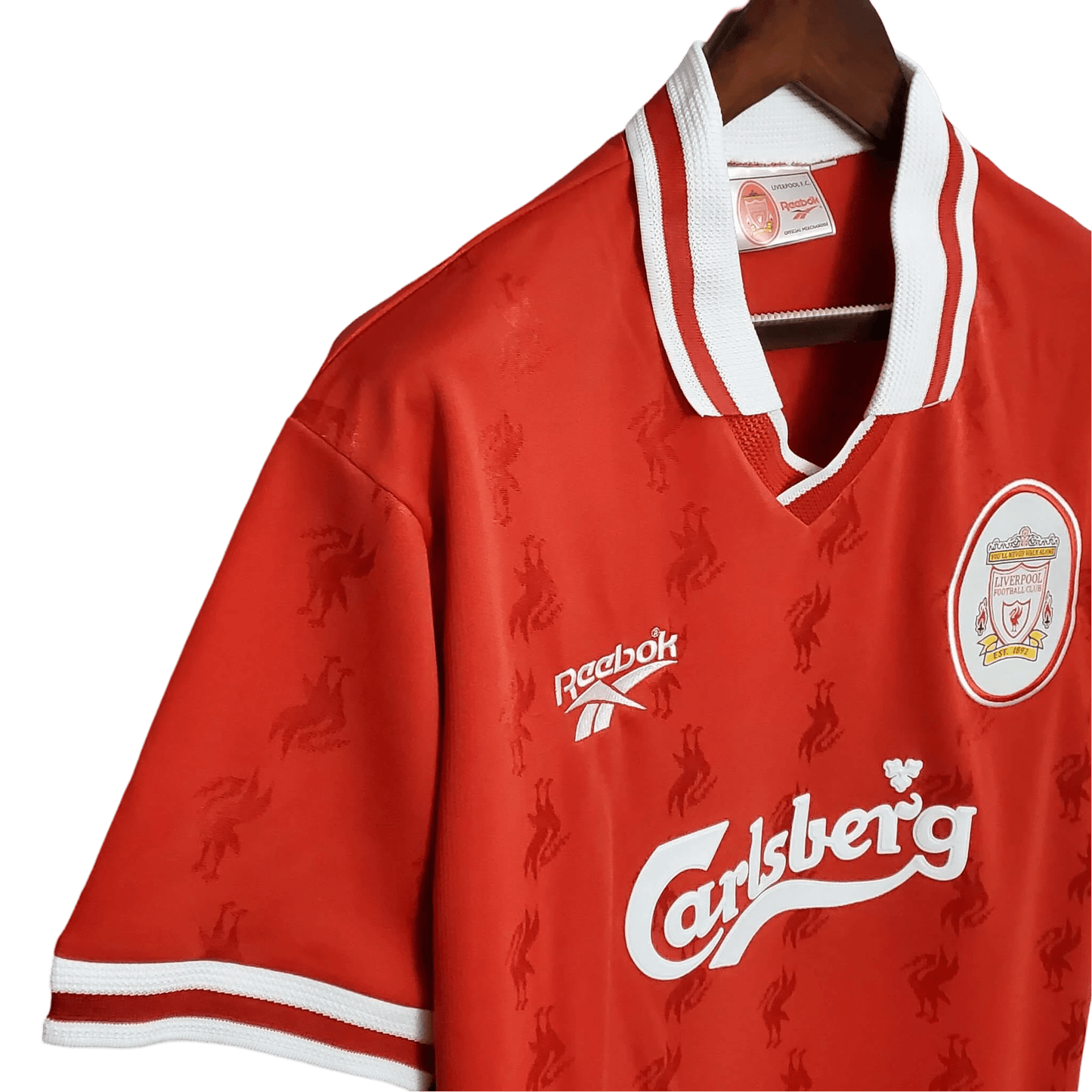 1996/1997 Liverpool Carlsberg Home Retro Kit - ClassicKits433 - GovintageJersey