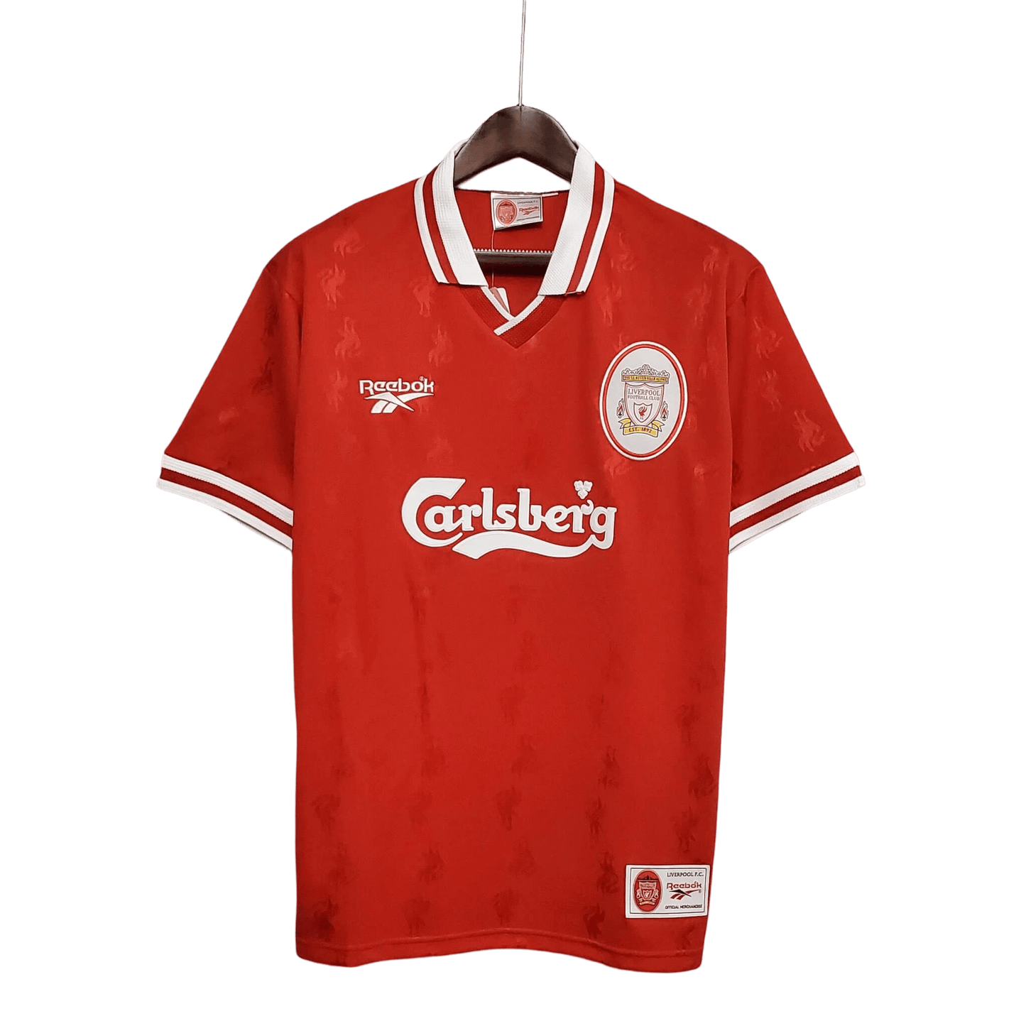 1996/1997 Liverpool Carlsberg Home Retro Kit - ClassicKits433 - GovintageJersey