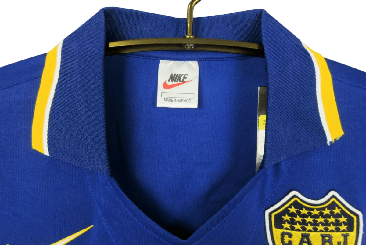 1997/1998 Boca Juniors Quilmes - Home Retro Jersey - GovintageJersey