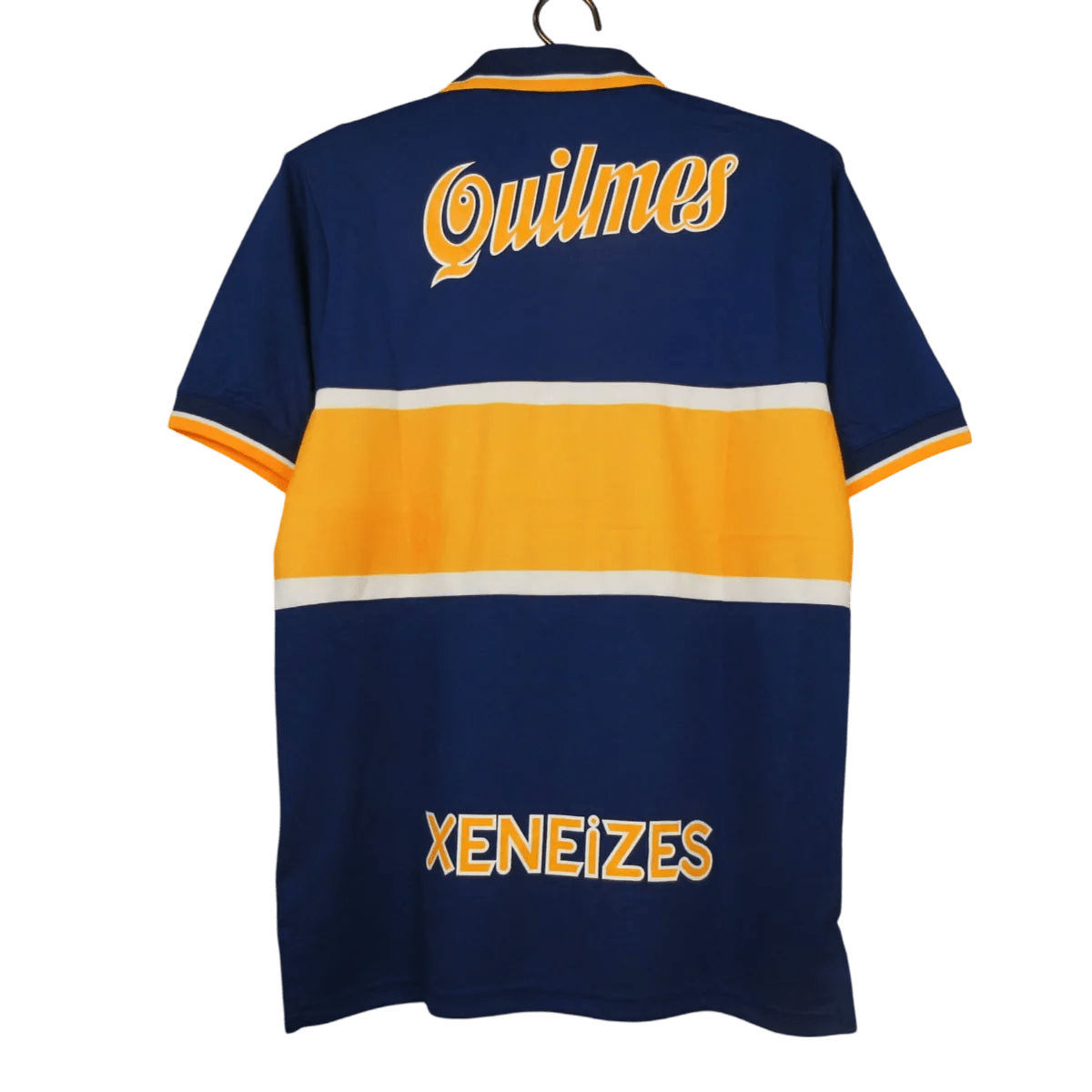 1997/1998 Boca Juniors Quilmes - Home Retro Jersey - GovintageJersey