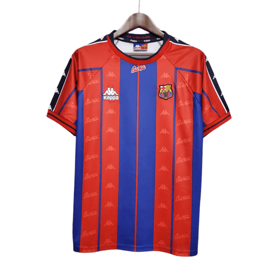 1997/1998 FC Barcelona Home Retro Kit - ClassicKits433 - GovintageJersey