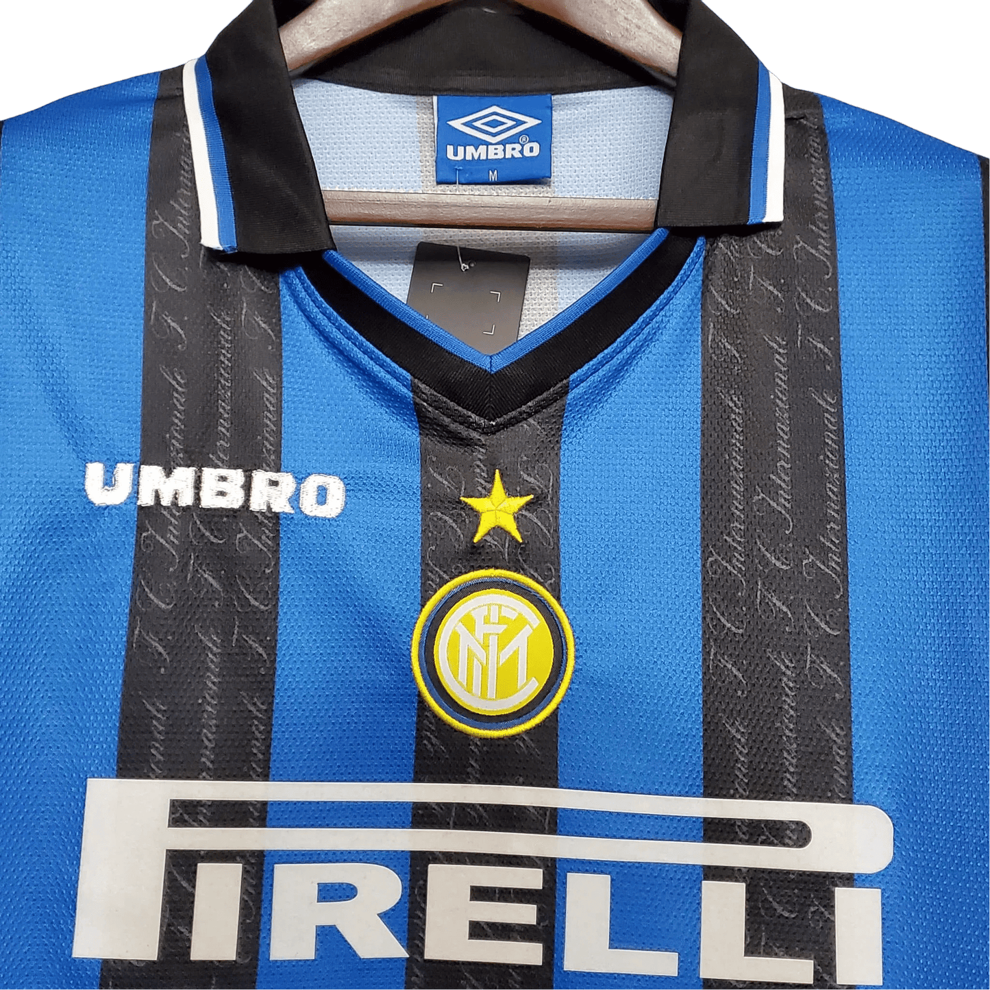 1997/1998 Inter Milan Home PIRELLI Retro Kit - ClassicKits433 - GovintageJersey