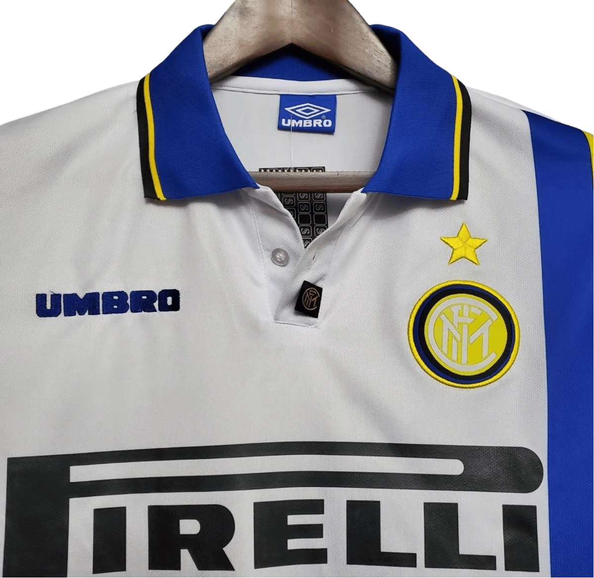 1997/1998 Inter Milan PIRELLI Away Retro Kit - ClassicKits433 - GovintageJersey