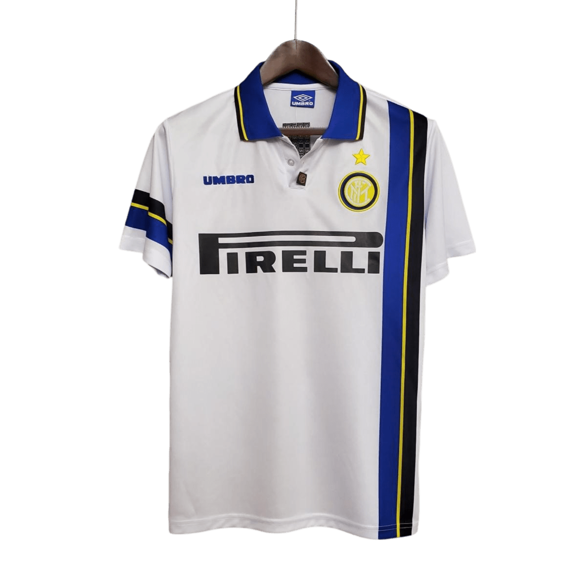 1997/1998 Inter Milan PIRELLI Away Retro Kit - ClassicKits433 - GovintageJersey