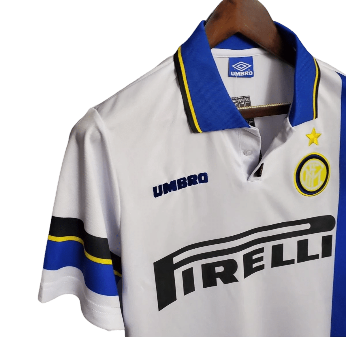 1997/1998 Inter Milan PIRELLI Away Retro Kit - ClassicKits433 - GovintageJersey