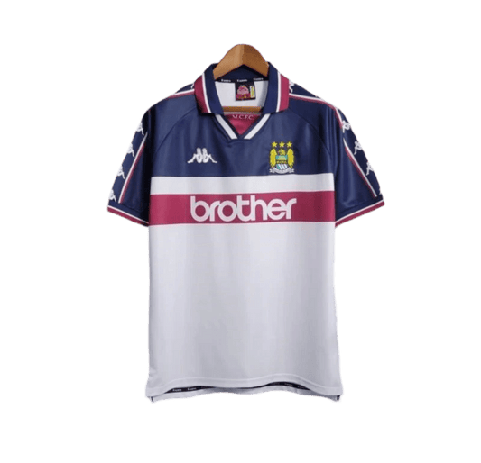 1997/1998 Manchester City Brother Away Retro Kit - ClassicKits433 - GovintageJersey