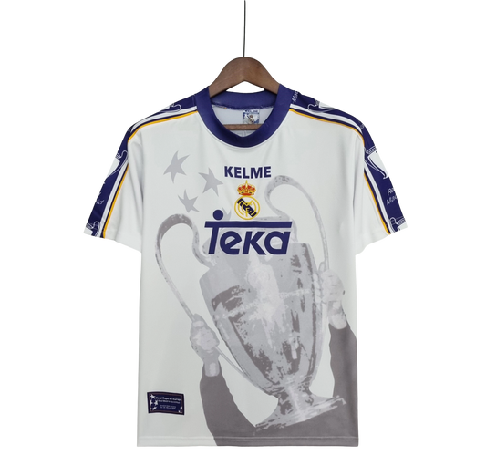 1997/1998 Real Madrid Teka Champions League Commemorative Edition Kit - ClassicKits433 - GovintageJersey