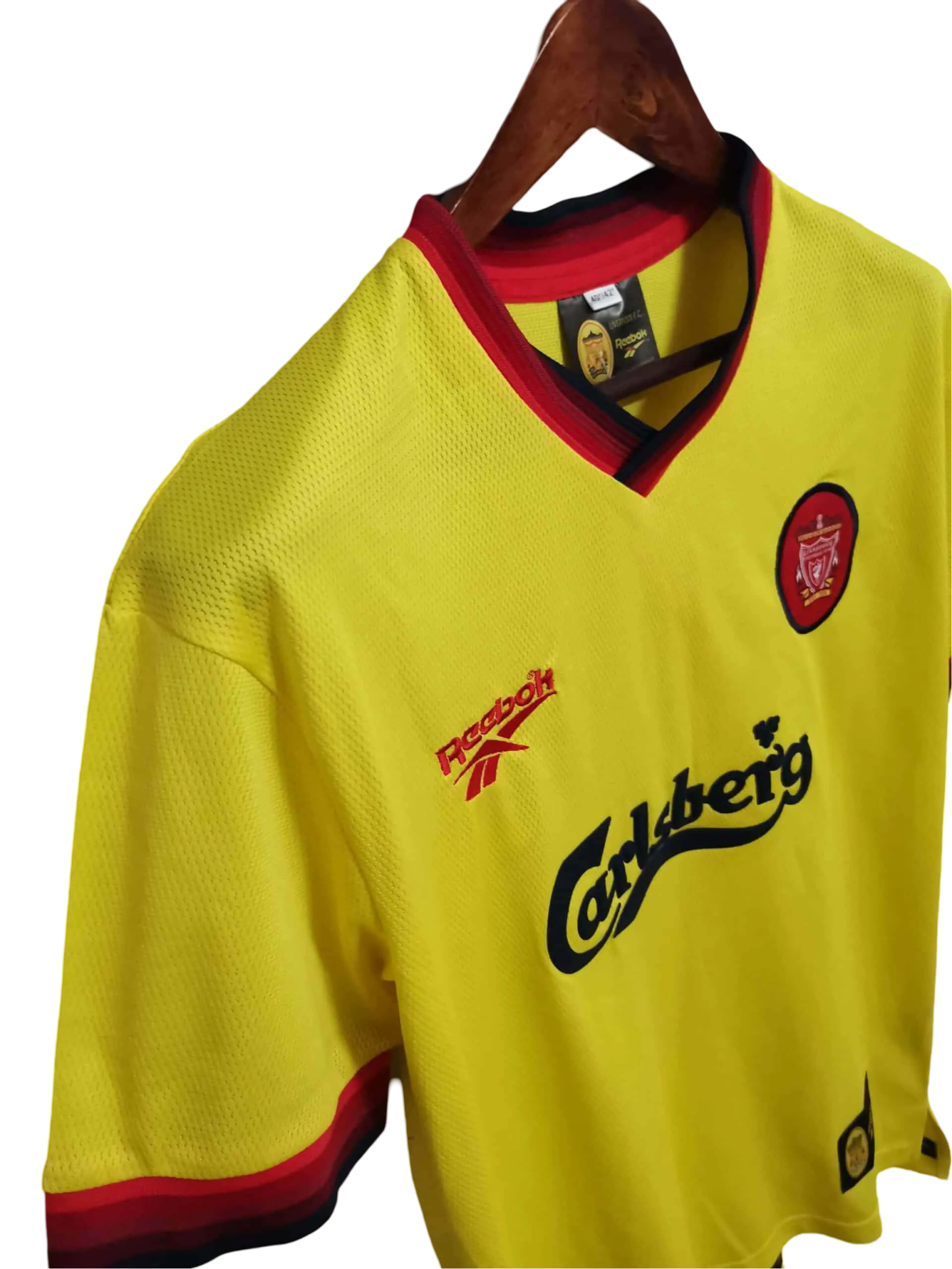 1997/1999 LiverpooI Carlsberg - Yellow Away Retro kit - ClassicKits433 - GovintageJersey